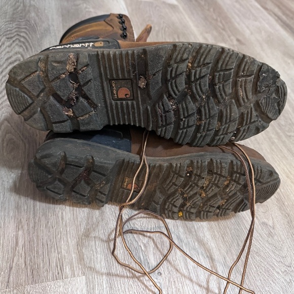 Carhartt HERITAGE WATERPROOF 8" STEEL TOE WORK BOOT Brown Oil Men’s 11 W - Picture 10 of 10